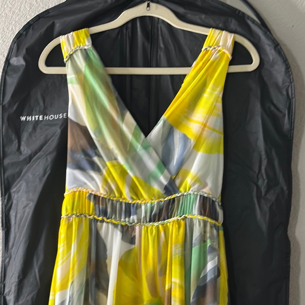 Yellow Floral Dress